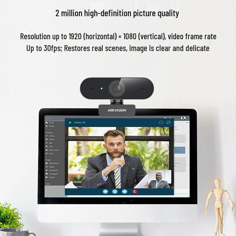 Hikvision DS-E12a 1080P USB Webcam