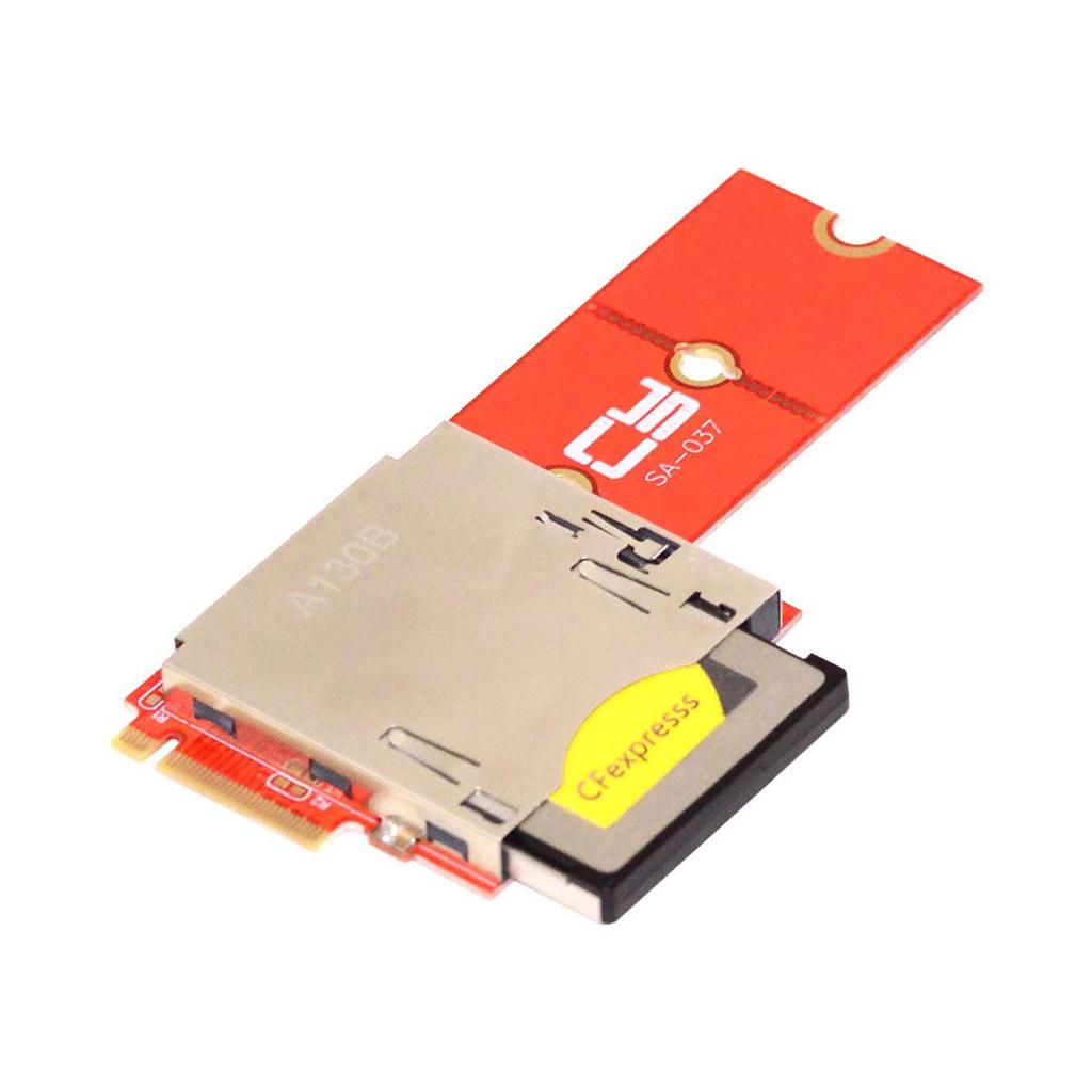 Chenyang USB 3.1 Gen 2 10Gbps CF Express Type B Memory Card Reader - M.2 NVMe PCB Converter Adapter