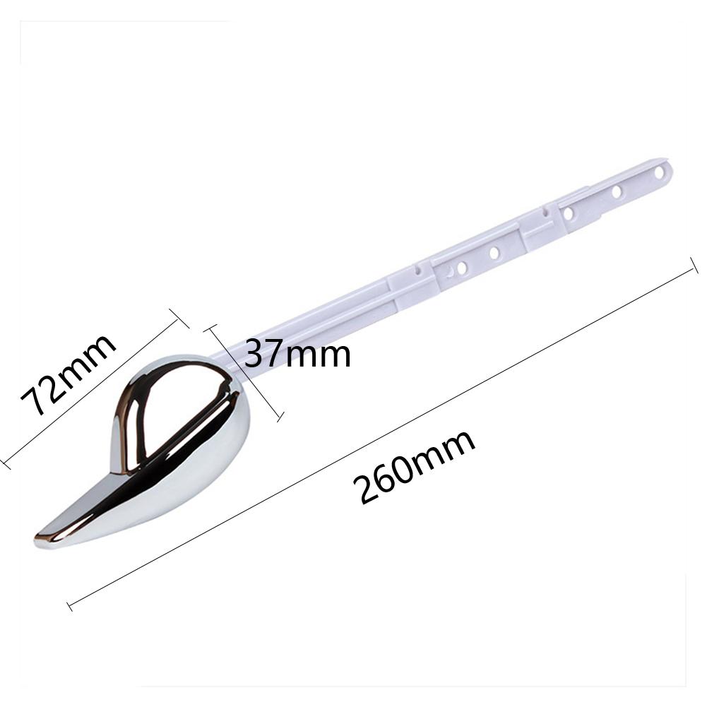 Ручка для унитаза с хромированной отделкой Ручка для унитаза Рычаг смыва хром Лидер продаж