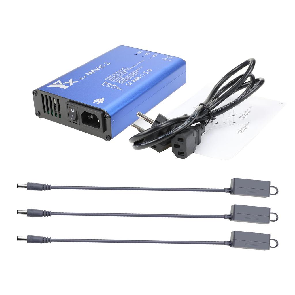 5 In 1 Battery Charger Hub For DJI Mavic 3 Drone Remote Controller SmartPhone Charging Hub Intelligent Rapid Charger