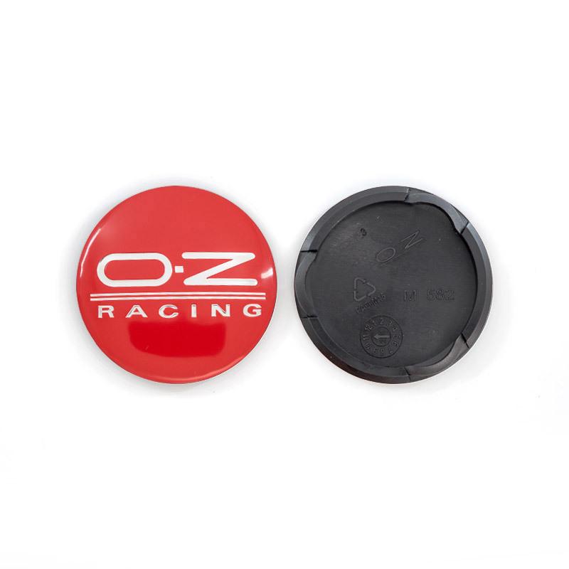 4Pcs 55mm M582 Car Wheel Caps With O.Z OZ Racing Sport Emblem Logo Rim Hubcaps Cover Badge Styling Accessories For VW Golf Polo