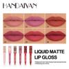 HANDAIYAN Ferskillende Beker Mat, Soft Mist Lip Ggzevel Samia Styl Long Lipgloss