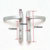 Broken Bridge Aluminum Door Handle