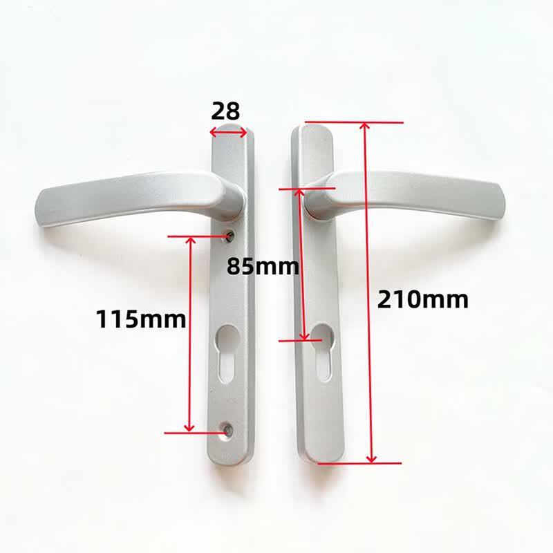 Broken Bridge Aluminum Door Handle