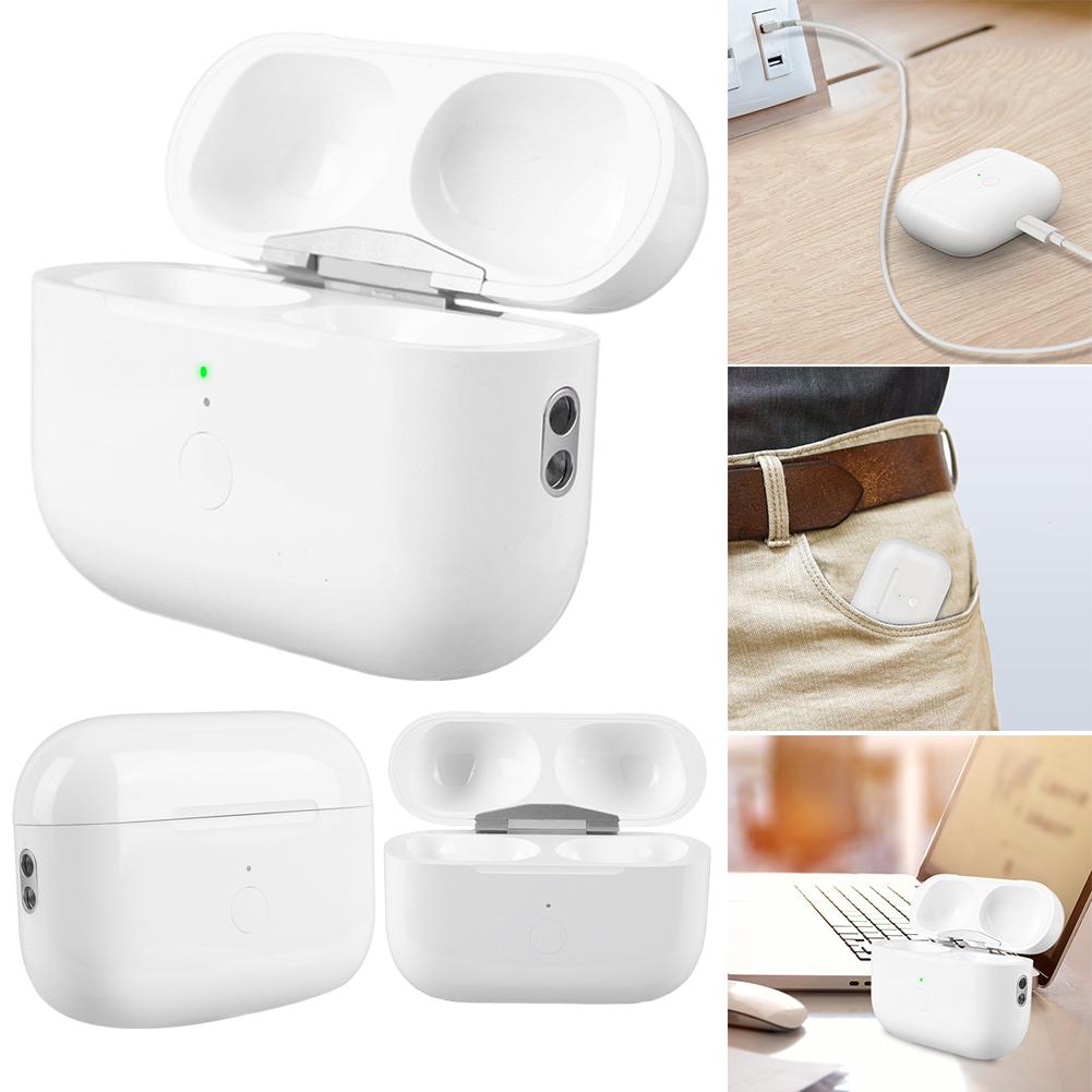 Беспроводной зарядный чехол для наушников Airpods 450 мАч с Bluetooth-совместимой кнопкой синхронизации для AirPods Pro 2