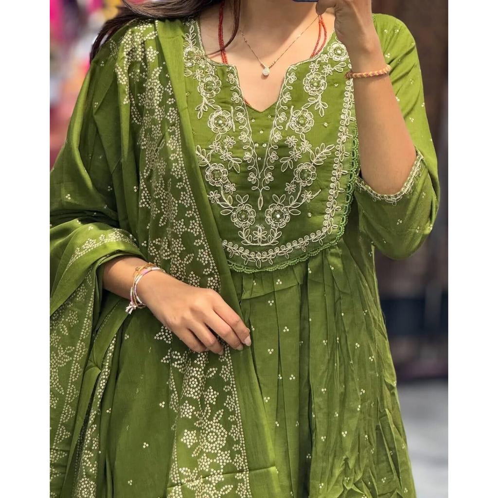 Индийский дизайнерский топ туника курти брюки дупатта комплект женский болливудский костюм сальвар VFP-1844a