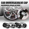 GCTO3 For Mercedes-Benz AMG A B C E G CLASS CLA W211 W203 W204 W210 W124 W205 4PCS Car Wheel Tires Stem Valve Caps Accessories