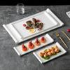 Japanese Style White Ceramic Sushi & Dessert Plate