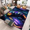 Game Controller Print Carpet Rectangle Floor Mat for Living Room Decoration Polyester Home Sofa Bedroom Hallway Area Decor Rugs