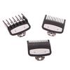 3Pcs Hair Clipper Guards Guide Combs Trimmer Cutting Guides Styling Tools Attachment Compatible 1.5Mm 3Mm 4.5Mm