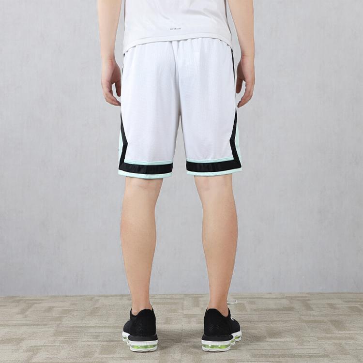 Jordan Jumpman Diamond Mid-Rise Loose Basketball Shorts Men Bottoms White CV6023-101
