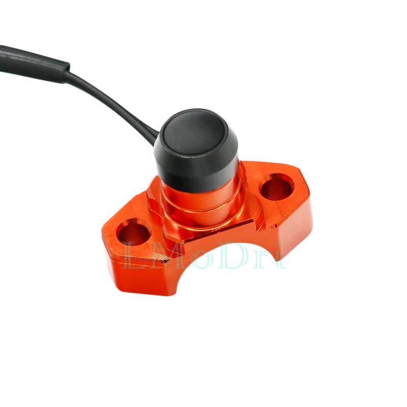 LMoDri Алюминиевый переключатель мотоцикла с ЧПУ, ручная кнопка возврата, крепление на руль, переключатели фар на фары