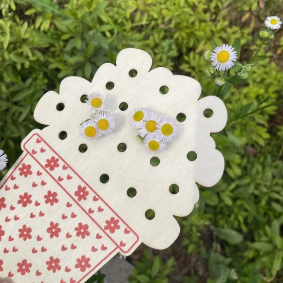 1/2/3Pcs Wooden Flower Arrangement Board DIY Handmade Flower Holder Nature Floral Plant