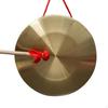 Gong Instrument Metal Hand Early Learning Brass with Mallet Chinese Traditional for