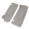 1 Pair Car Sun Visor UV Blocking Gray Left Right Sun Visor with Mirror for  2012 ‑ 2020 Car Sun Visor Car Grey Sun Visor