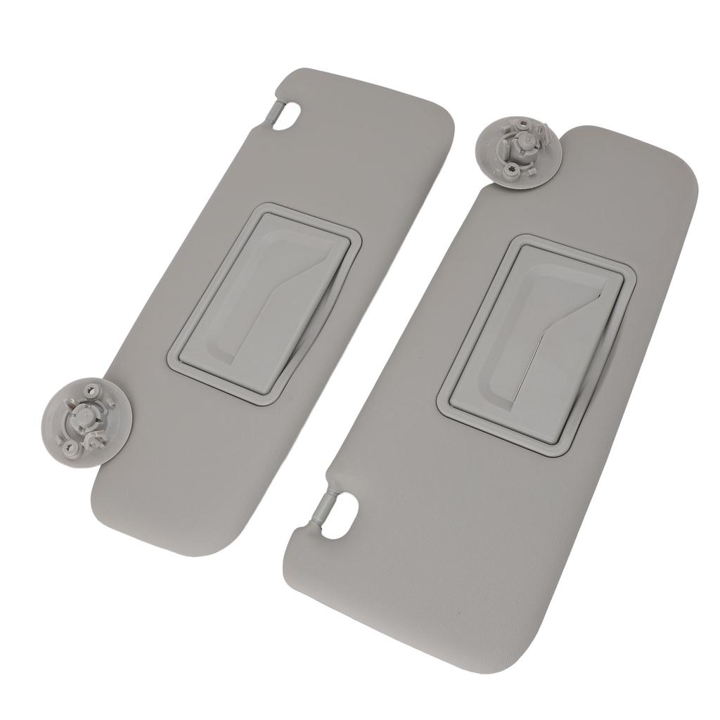 1 Pair Car Sun Visor UV Blocking Gray Left Right Sun Visor with Mirror for  2012 ‑ 2020 Car Sun Visor Car Grey Sun Visor
