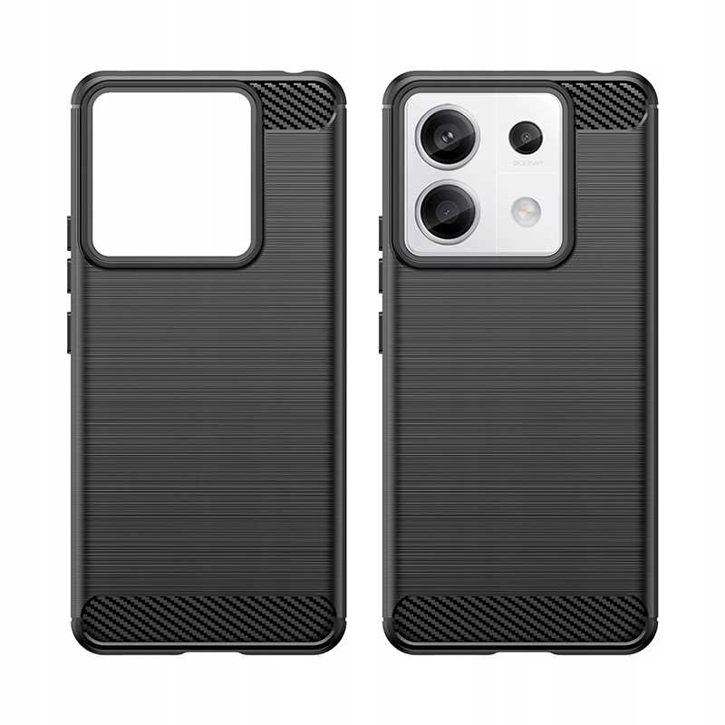 Spacecase Carbon Poco X6 / Rm Note 13 Pro 5G Black