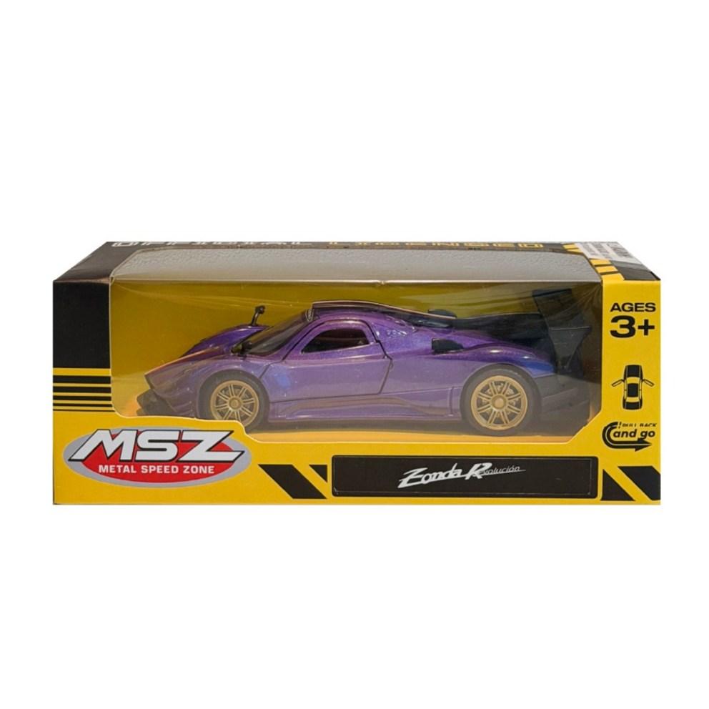 MSZ KidsPangPang 1:38 Pagani Zonda Revolution Литая модель автомобиля