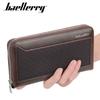 Men Long Purse Business Design Zipper Handbags Vintage Card Holder Wallet