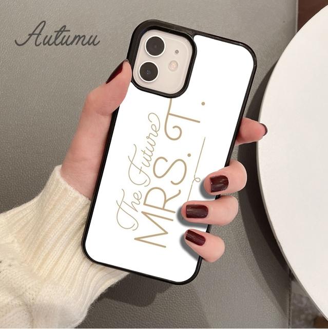 Чехол для телефона «Будущая миссис Невеста» для iPhone 17 Air 15 16 16e 11 12 13 14 Pro Max Plus Cover coque Fundas Shell