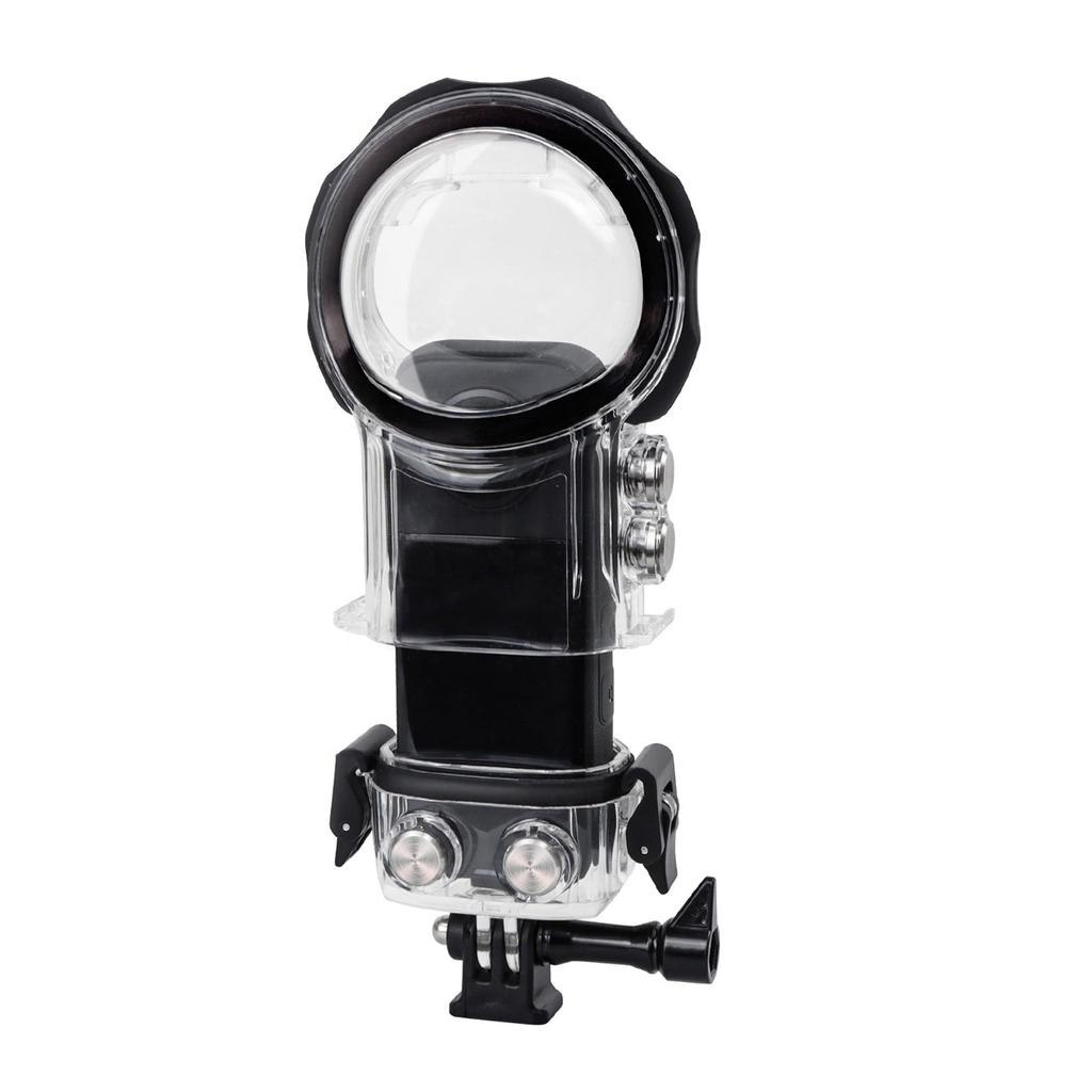 40m Waterproof PC Case Underwater Housing Diving Shells Protective Cover for 360 X3 Action Camera Replacement Accessory