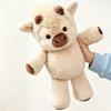 Kawai Highland Cattle Plushie Stuffed Animal Sleep Companionship Simulation Doll Soft Cute Huggable Running Cow Gifts For Child
