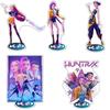Аниме K-pop Охотники на демонов Акриловая подставка Настольный декор Мультяшная аниме-фигурка Руми Мира Зои Сасси Куклы Подарок для фанатов