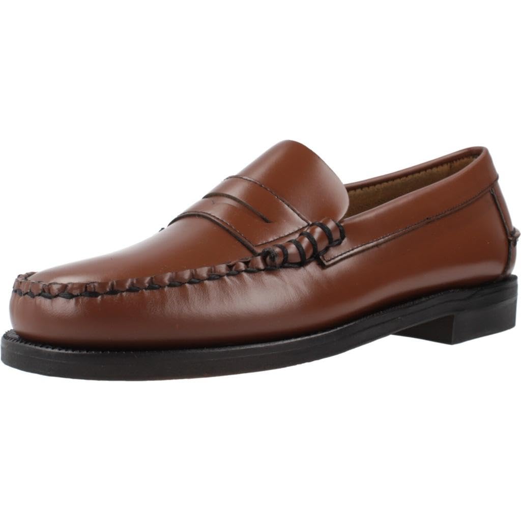 Sebago Beefroll Classic Dan Cm Loafers, Brown, 8.5 Inches/26.5