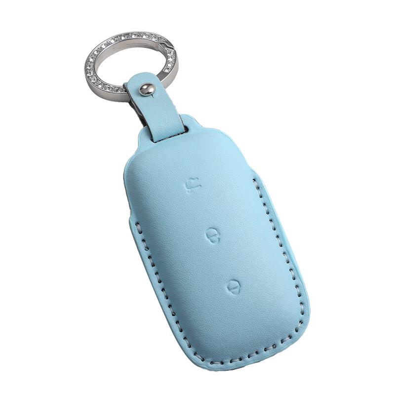 Geely New Galaxy Starship 7 EM-i Macaron Green Key Case with Buckle for L6L7 e5 e8 Cars