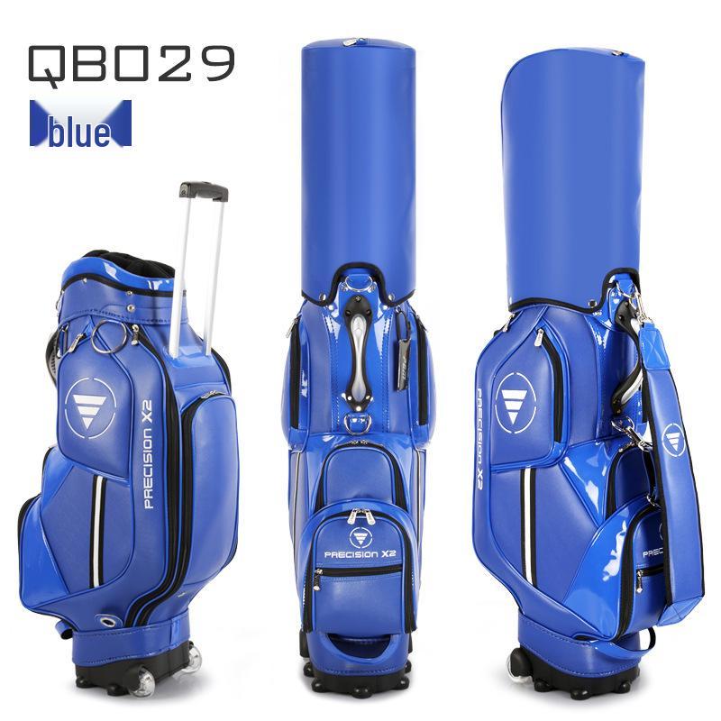 PGM Golf Bag Pull Cart With Wheels - Unisex Portable