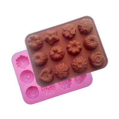 12 шаблонов силиконовые формы для льда, шоколадного торта, печенья, кекса, мыла, форма ADM