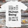 Organic Human Being Fragile Handle With Care T Shirt B857