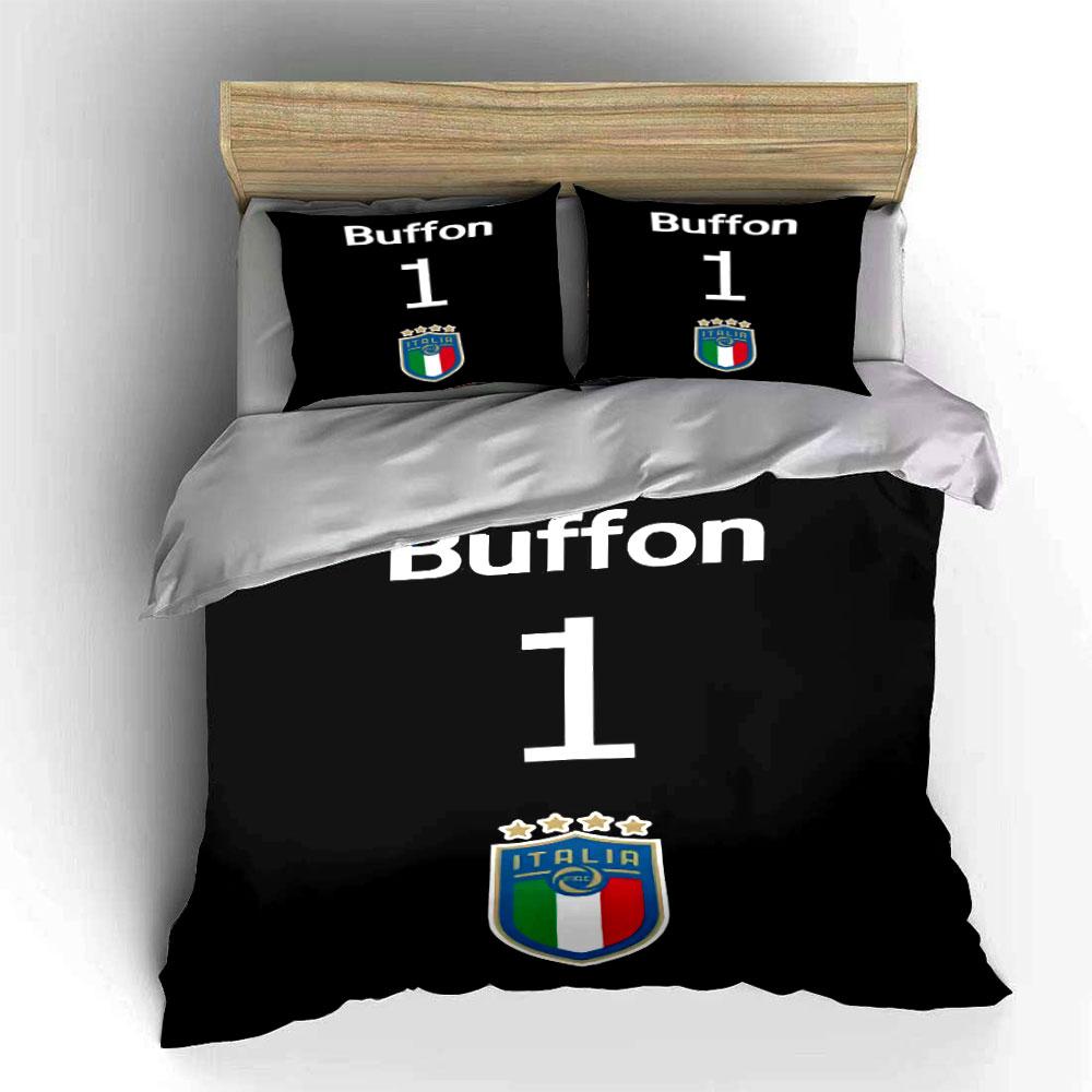 Buffon Football Bedding Set Bedding Duvet Cover Set Duvet Cover Pillowcases (1 * Duvet Cover 2 * Pillowcases, without duvet insert)