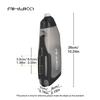 AhyKa Aerodynamic Bike Water Bottle Set 600ml Lightweight Road Bike Cycling Water Bottle Squeeze to Drink Design