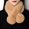 Women's Winter Versatile Rabbit Fur Scarf Korean Version Scarf Winter Fur Scarf