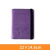 Multi-Function PU Leather Passport Cover Ultra-thin Waterproof Passport Protector Credit ID Card Wallet Passport Holder