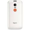 Gigaset GL595 Téléphone portable Touche SOS, protégé contre les projections d'eau, protégé contre la poussière blanc