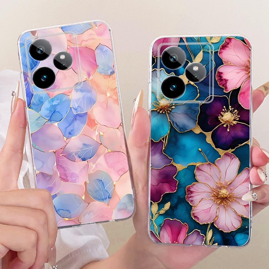 Чехол для Realme GT 7 GT7 T 5G RMX5061 Милый Лев Модный Расписной Чехол Мягкий Силиконовый Чехол для Телефона для Realme GT 7 Pro GT7T 5G