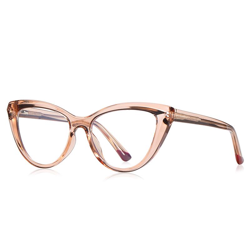 Leopard Frame Cat Eye Glasses For Women TR90 Nearsighted Shortsighted Hyperopia Progressive Bifocal Eyewear