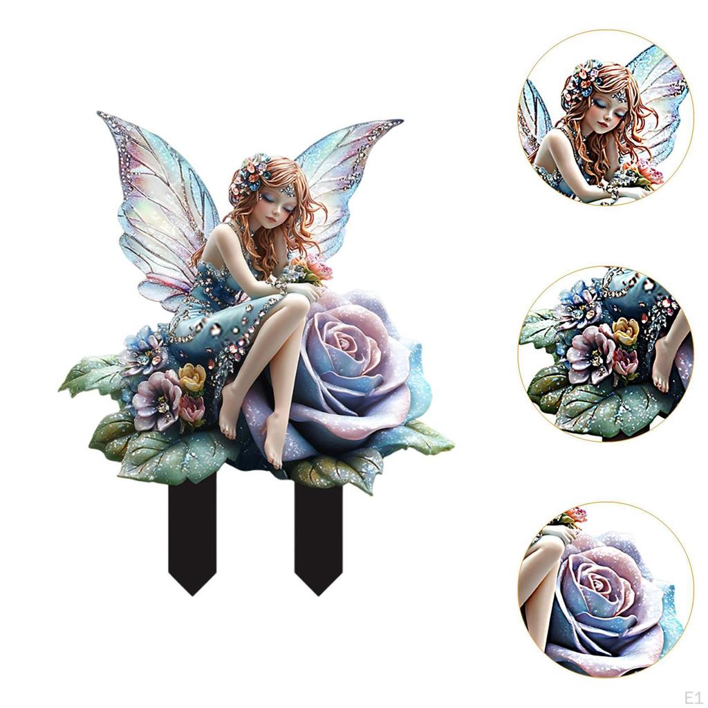 2D Садовый колышек Fairy Ground Connector для декора патио и двора