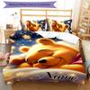 3pcs Winnie1 Cover Set - Personalized Name, HD Printed Bedding with 1 Cover and 2 Pillowcases - Perfect for Home Decor, Easy Care