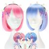 Anime Ram Rem Lolita Meid Cosplay Costume Re Life In A Different World From Zero Kara Hajimeru Isekai Seikatsu Dress Wig Suits