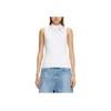 DIESEL Solid Logo Slim Fit Vest Women tops A103970BLAN-100