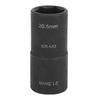 Lug Nut Flip Socket Double Ended Easy To Read 20.5x21.5mm Efficient 1 2in Drive Impact Socket For Removing Damaged Lug
