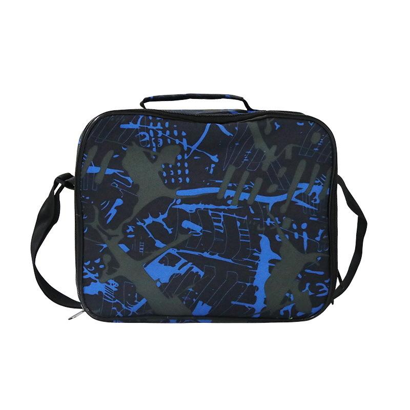 Сумка для ланча, студенческий ланч-бокс, ланч-бокс, один предмет на картинке, сумка с термотрансфером на заказ, термотрансфер.