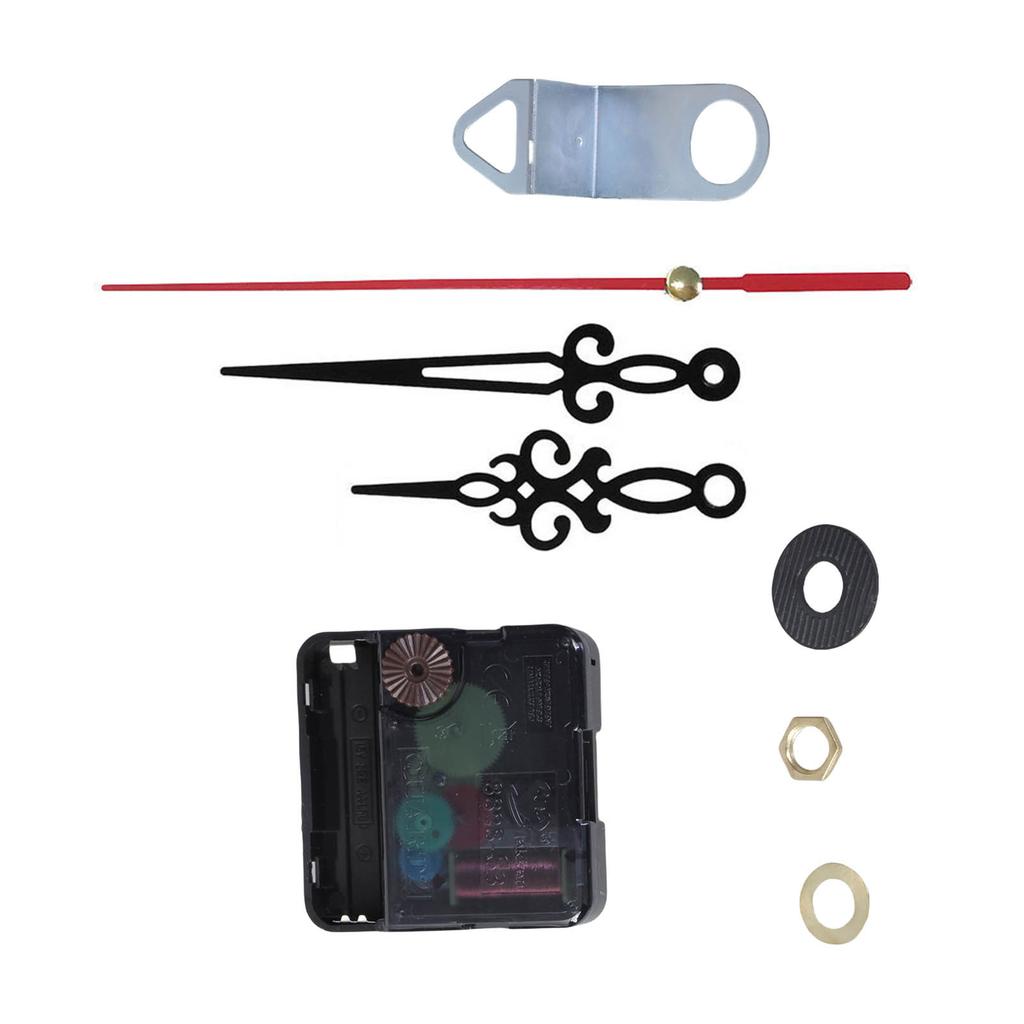 Бесшумные часовые механизмы, работающие от батарейки, часовой механизм со старинными стрелками для ремонта настенных часов