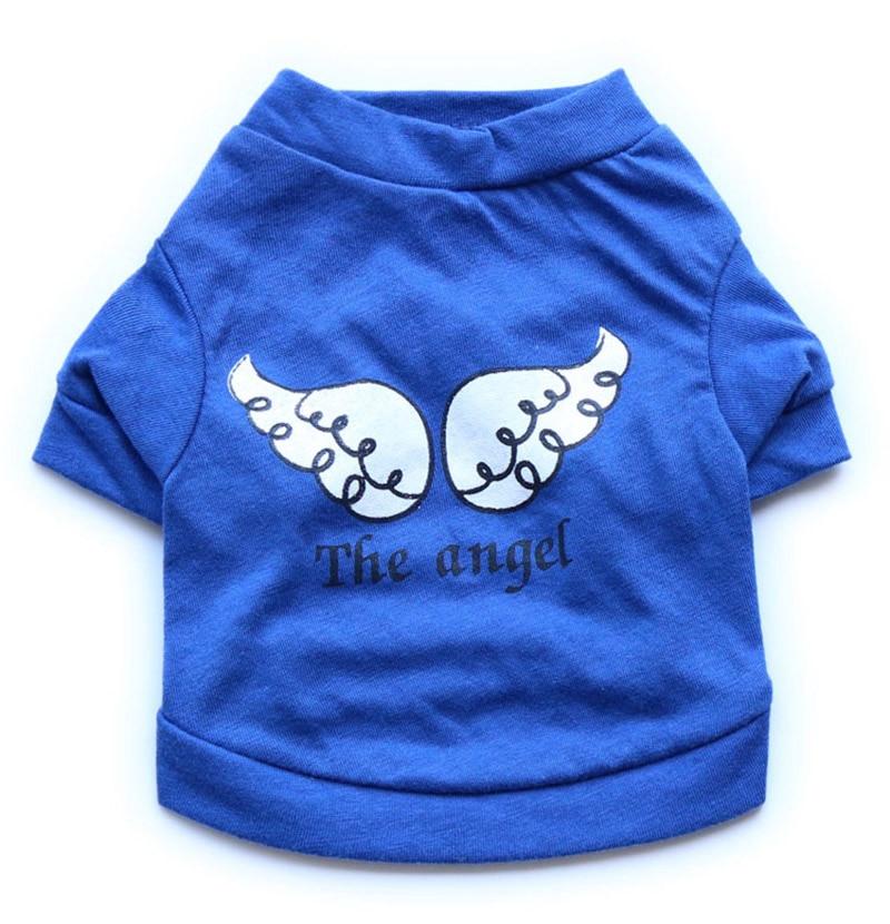 Лето-весна футболка для собак дышащая одежда для собак Чихуахуа маленькие собаки жилет с принтом щенка футболка одежда для кошек одежда для домашних животных одежда