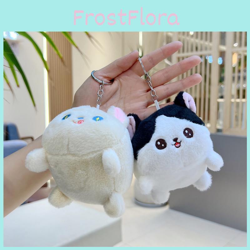 Adorable Plush Puppy Keychain Cute Soft Stuffed Dog Toy Perfect For Bags And Keys