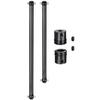 TRINOOD Steel Driveshaft Front Rear Center Universal CVD Dog Bone Diff Cup for 1/8 A-RRMA KRATON V4 V5 Buggy RC Car Parts