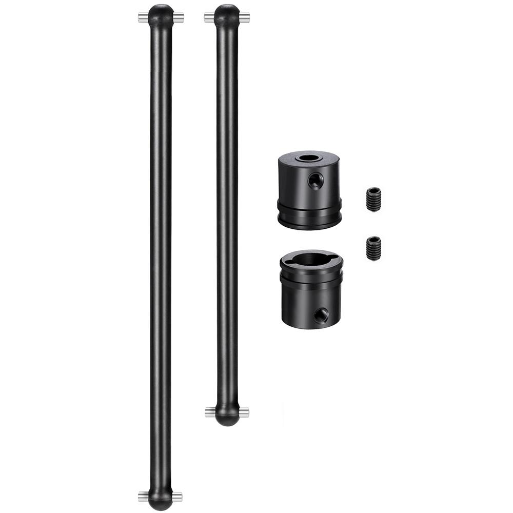 TRINOOD Steel Driveshaft Front Rear Center Universal CVD Dog Bone Diff Cup for 1/8 A-RRMA KRATON V4 V5 Buggy RC Car Parts